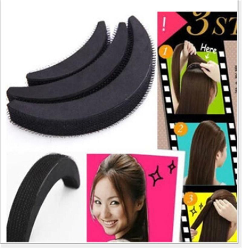 3 Different Size Women Hair Base DIY Bump Styling Insert Decoration Tool  Z