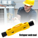 Coaxial Cable Crimper Pliers Electrical Crimping Tools Stripping Wire Cutters