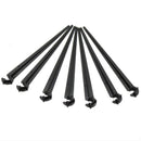 50Pcs C-Shaped Garden 4 / 7mm Drip Irrigation Pipe Bracket Bracket Fixed Ro