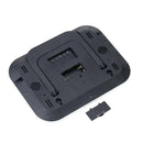 Practical Digital Thermometer Temperature Meter Alarm Clock Calendar WHITE