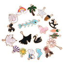 20pcs Bulk Lots Mixed Enamel Charms Pendant DIY Jewelry Making Findings 3C