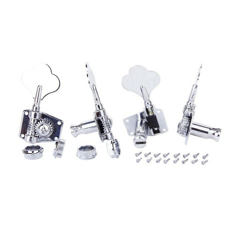 4 PCS String Tuning Pegs Machine Heads for Electric Bass 4R