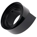 75mm Flat Width 8M Length PVC Heat Shrink Tube Black for 18650 Batteries