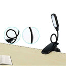 5 LED Bedside Clip-on Light Eye Protection Reading Lamp Dorm Home Lighting