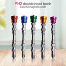 5pcs PH2 Magnetic Screwdriver Anti Slip S2 Steel Electric Screw Driver Bits