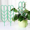 3pcs Mini DIY Leaf Shape Garden Trellis Plants Lattice Pots Supports for Cl