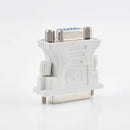 New 15 Pin VGA Female to 24+1 pin DVI-D Male Adapter Video Converter For Laptop