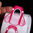 50Pcs Nail Art Tips Extension Forms Guide French DIY Tool Acrylic UV Gel A