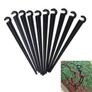 10 Pcs Hook Fixed Stems Support Holder for 4/7 Drip Irrigation Water OZ