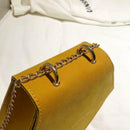 Fashion Women PU Chain Shoulder Bags Geometric Hexagon Polygon Casual Cross