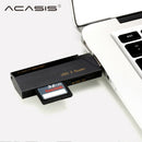 Acasis Usb 3.0 Sd Mini Sd Tf Card Reader Memory Card Smart Adapter For Lapt