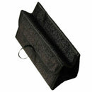 Black Portable Foldable Toiletry Bag Bellows Storage Makeup Travel