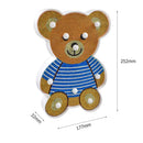 Creative DIY Full Drill Diamond Painting Bear LED Light Bedroom Night Lamp