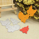 Christmas Tree Cat Cutting Die Stencil DIY Scrapbooking Album Craft Card