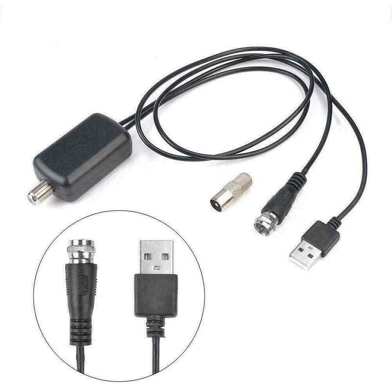 ForCable TV Booster HD Antenna Fox Digital 25db TV Amplifier Channel HD Sig A7B6