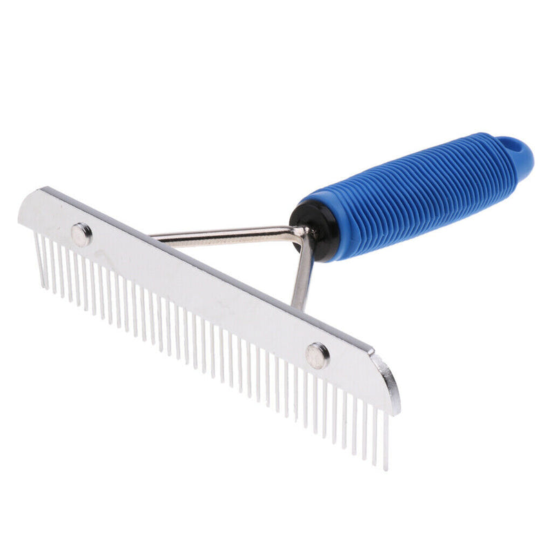 Pet Dog Cat Hair Slicker Brush Coat Dematting Rake Comb Thick Hair Knot Remove