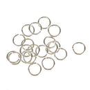 40pcs S925 Beading Jump Rings DIY Jewelry Making Necklace
