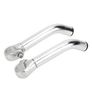 Bike Bicycle Cycling Handlebar Ends Proetctive Claw Bar Handles (Silvery)
