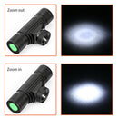L2LED Headlight Zoomab Head Outdoor Sport Headlamp Camping Fishing Hunting US Gw