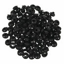 130pcs 3mm Inner Dia Double Sides Wire Grommets Gasket Cable Protector P2B5