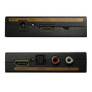 HDMI Audio Extractor Splitter For Toslink L/R Stereo Analog Converter 1080p USB