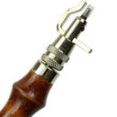1Set 5 in1 Pro Wood Handle Leather craft Adjustable needle and Groover Crea