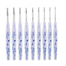 9pcs 2-6mm Crochet Hooks Kit Scarf Knitting Needle Sweater Weave Craft Gift