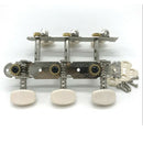 2pcs Aoustic Guitar String Tuning Pegs Keys Beige Button for Guitar Parts