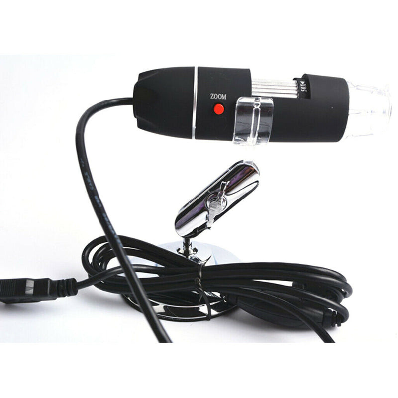 Portable USB Digital Microscope 500x Magnification 8-LED Microscope
