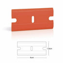3X(100Pcs Double Edged Blade Auto Glass Cleaning Razor Scraper Foil Film Wr