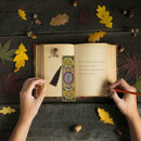 DIY Special Shaped Diamond Painting Creative Leather Tassel Bookmark Gift