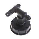 1000L IBC 1/2"Adapter Water Tank Hose Garden Fittings With Switch IrrigatioY Ew