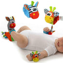 Cartoon Baby Toys 0-12 Months Soft Animal Rattles Infant Children P2F6 L8Y6