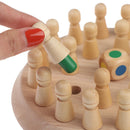 Wooden Memory Match Stick Chess Game Fun Block Board G Gw