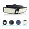 100 LED Solar Powered Motion Sensor Light Garden Outdoor Waterproof Wall Lamp