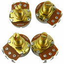 10Pcs Guitar Full Size Pots A500K L18Mm Shaft Audio Volume Taper Potentiome G1C1