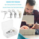 4pcs Sewing Machine for Brother Janome Presser Foot Feet Stitch Darning