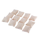 12pcs 80mmX80mm Small Linen Bracelet Watch Jewelry Concise Displays SN9F