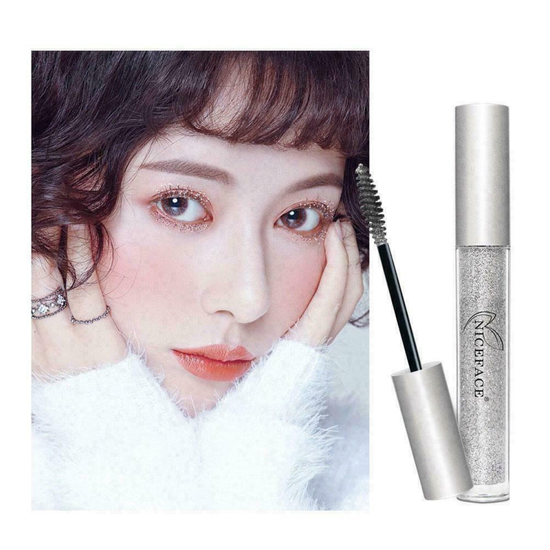 Diamond Shiny Mascara 4D Silk Fiber Women Lashes Thick Lengthening Waterpro G8V9