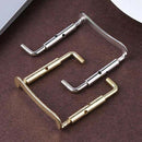 4Pcs Violin Chin Rest Chinrest Plated Clamp Screw Nickel Violin Musical Ins