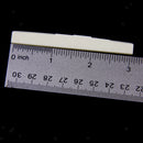 Ivory 80mm Buffalo Bone Compensated Saddle for Classical Guitar Parts