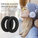1 Pair Replacement Earpads Earmuffs for Bose Aviation Headset X A10 A20