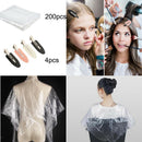 200x Disposable Hair Cutting Coloring Gown Capes Cloth Gowns for Hairdresser