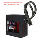 8-Pin ATX CPU ATX Black Sleeve 30CM Extension Cable Shakmods + 2 Cable TXW