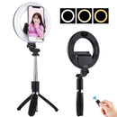 Selfie LED Ringlight,Tripod Stand,Cellphone Holder for Live