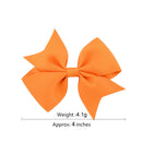 20PCs Baby 10cm Hair Bow Boutique Girl Alligator Clips Grosgrain Ribbon-HeadJC+