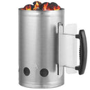 Grill Barbecue Bbq Galvanized Steel Chimney Lighter Basket Outdoor Cooking