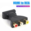 HDMI Male To 3RCA RGB Female Composite AV Adapter Converter 1080P TV/DVD/HDTV
