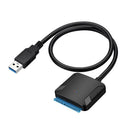 USB 3.0 to SATA 2.5Inch 3.5Inch Hard Disk Drive SSD Adapter Cable Wire Cord