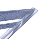 7inch Multi-functional Triangle Angle Protractor Cast Aluminum Measuring Tool